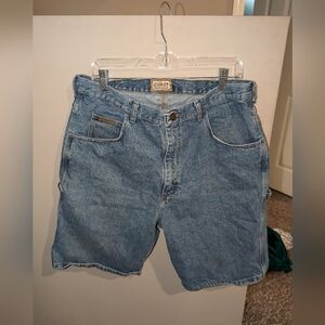 Men's Blue Denim Shorts